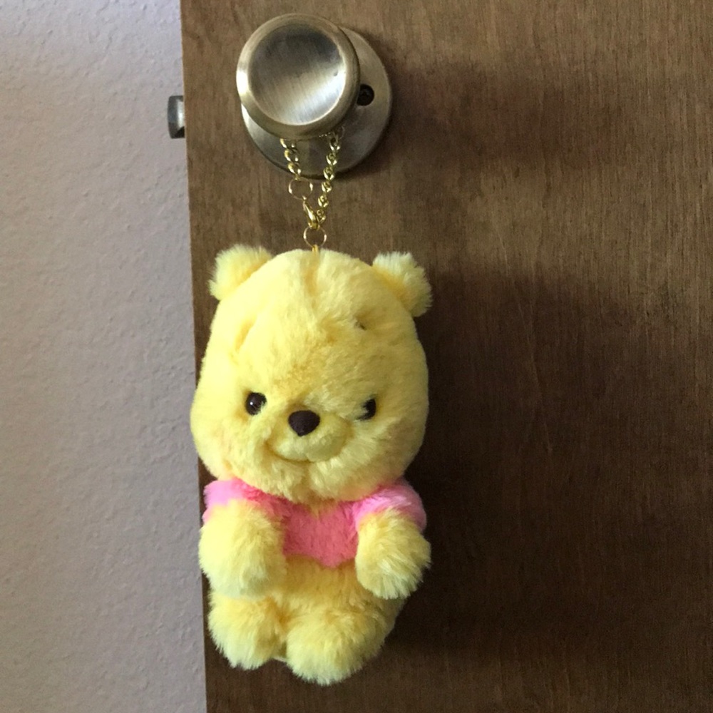 Winnie the Pooh bag charm form Tokyo Disney